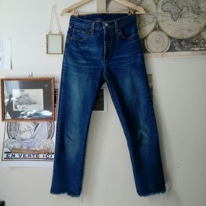 levi's 501s straight leg jeans
